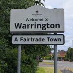 Welcome to Warrington signage