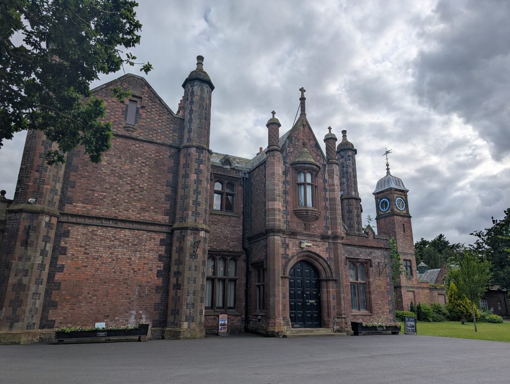 Walton Hall in Walton Hall Gardens, Warrington